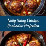 Braised Nutty Satay Chicken Recipe