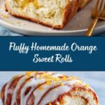 Homemade Orange Sweet Rolls Recipe