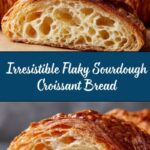 Flaky Sourdough Croissant Bread Recipe