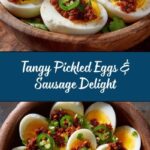 Pickled Eggs, Sausage, and Jalapeños Recipe