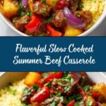 Slow Cooked Summer Beef Casserole Recipe