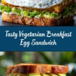 Easy Vegetarian Breakfast Egg Sandwich: A Quick and Delicious Morning Treat Recipe