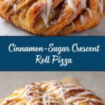 Cinnamon-Sugar Pizza Made with Crescent Rolls Recipe