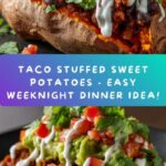 Taco Stuffed Sweet Potatoes Recipe