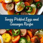 Pickled Eggs, Sausages, Jalapeños, and Carrots! Recipe