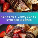 Handmade Chocolate-Filled Rolled Crêpes Recipe