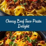 Cheesy Beef Taco Pasta Recipe