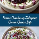 Holiday Cranberry Jalapeño Cream Cheese Dip Recipe