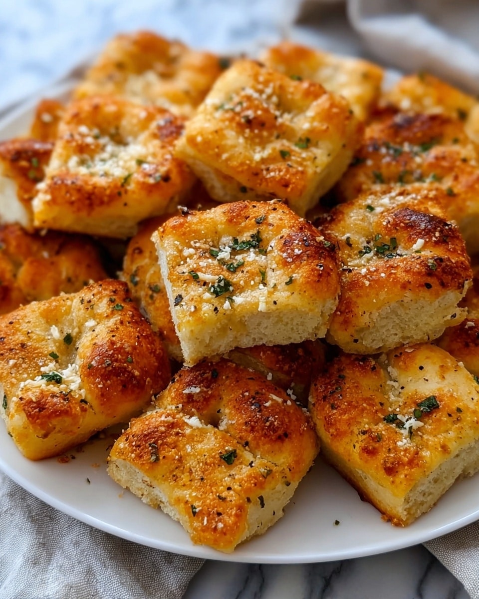 Parmesan Garlic Pizza Rolls Recipe - Recipe Image