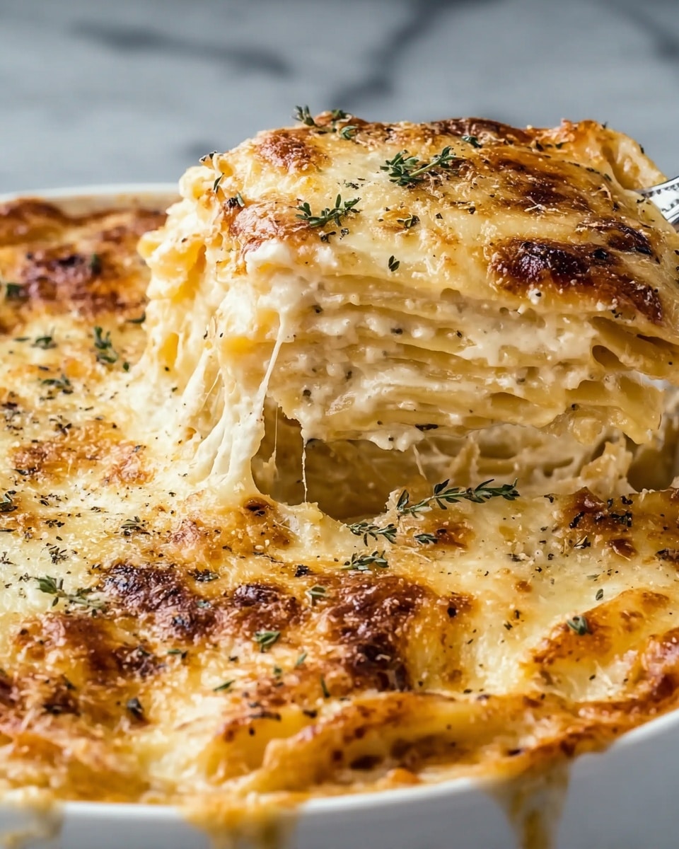 Baked Cream Cheese Spaghetti Casserole Recipe - Recipe Image