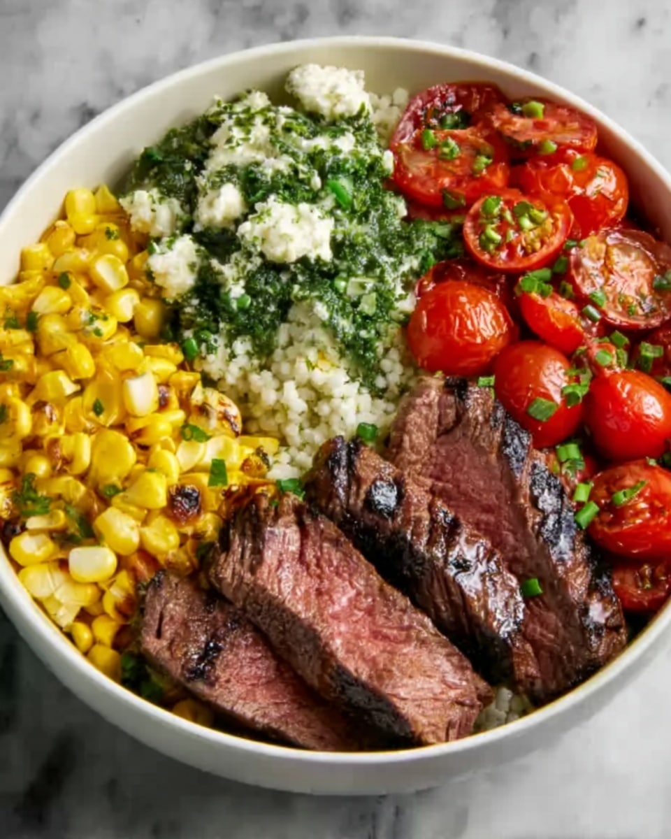 Mediterranean Steak Bowls Recipe - Recipe Image