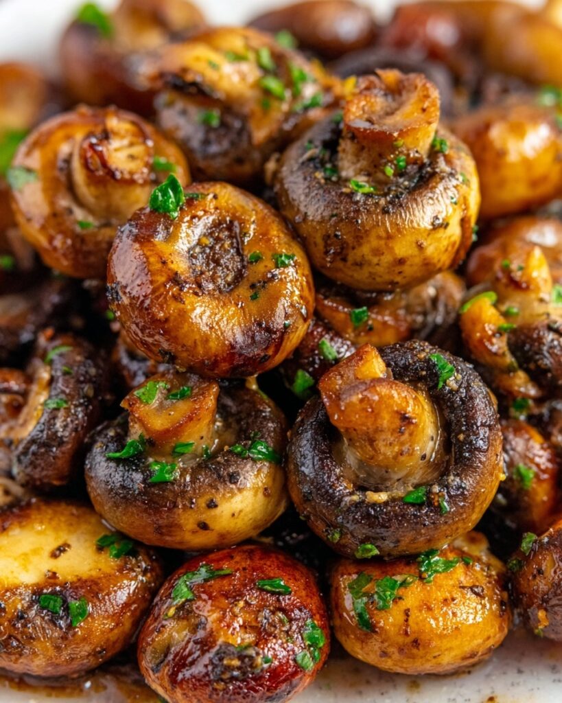 Quick and Easy Air Fryer Mushrooms Recipe