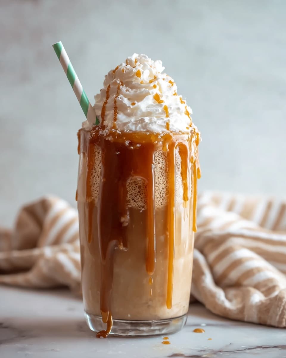 Caramel Frappe Recipe - Recipe Image