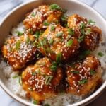 Honey Garlic Slow Cooker Chicken Thighs Recipe