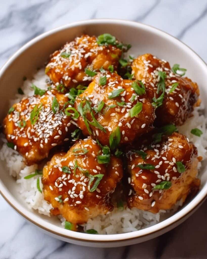 Honey Garlic Slow Cooker Chicken Thighs Recipe