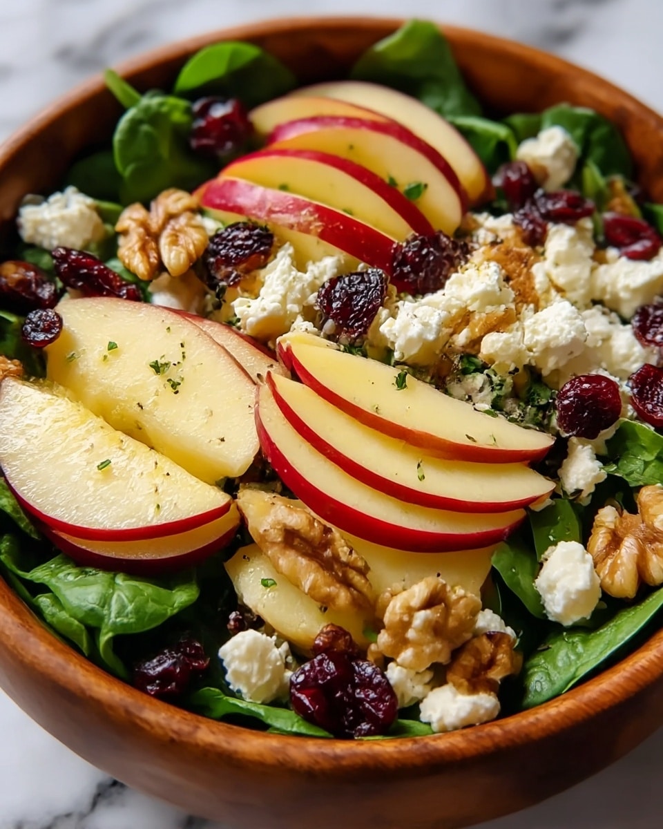 Apple Cranberry Walnut Salad Recipe
