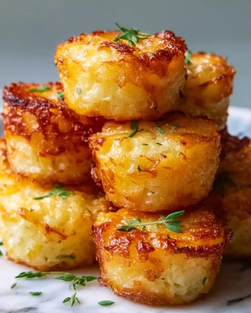 Cheesy Mashed Potato Puffs Recipe