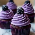 Purple Velvet Cupcakes Recipe