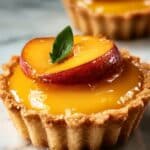 Mini Brown Butter Peach Tarts Recipe