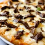 Philly Cheesesteak Pizza Recipe