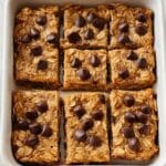 Chocolate Chip Peanut Butter Granola Cookie Bars Recipe