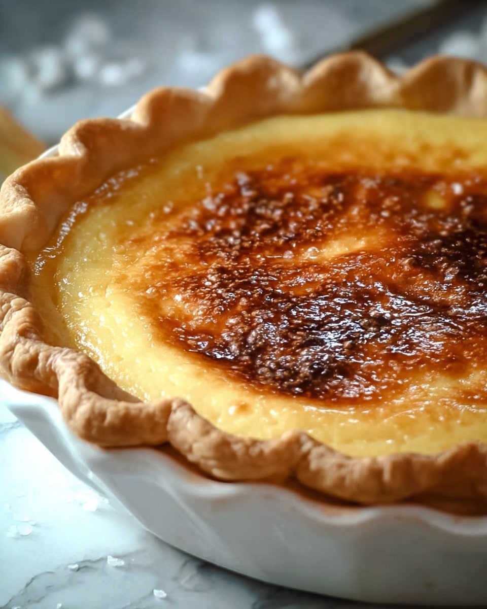 Southern Buttermilk Lemon Pie Recipe - Recipe Image