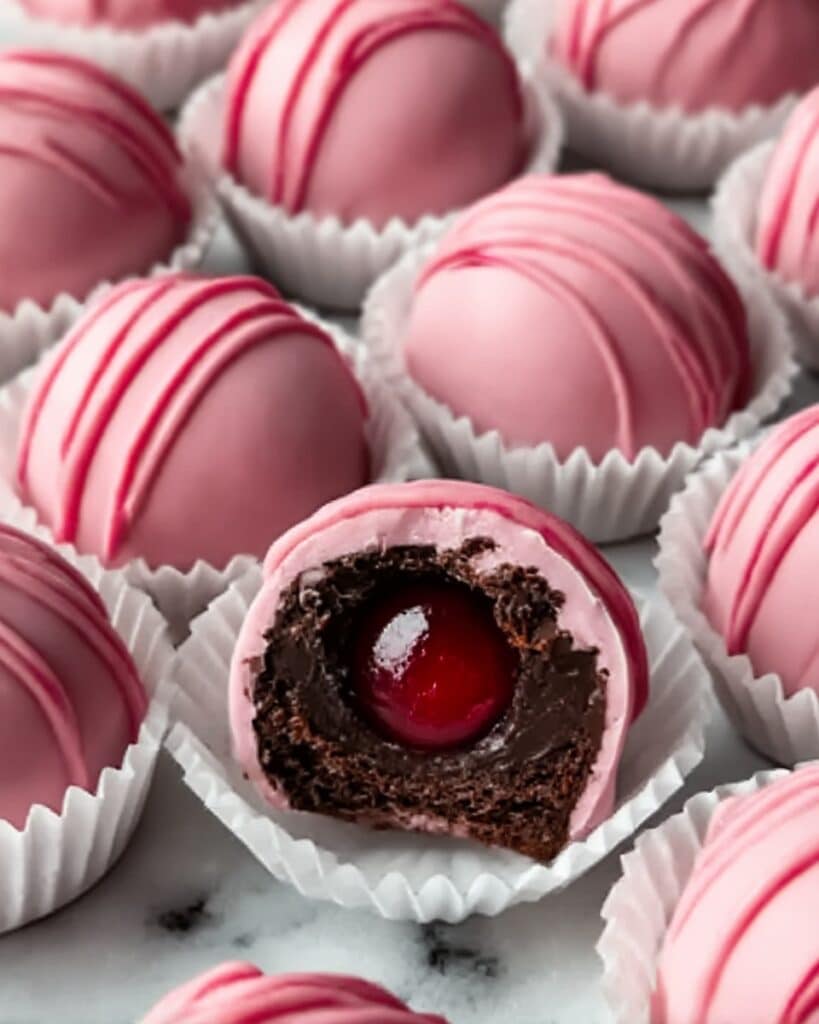 Cherry Mash Truffles Recipe