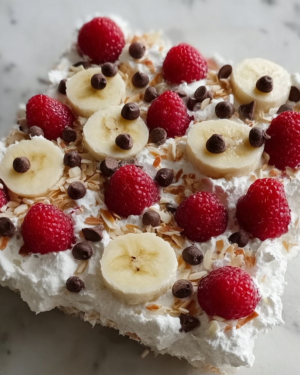 Banana Split Fluff Salad Recipe - Recipe Image
