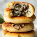 Mushroom Stuffed Potato Cakes Recipe