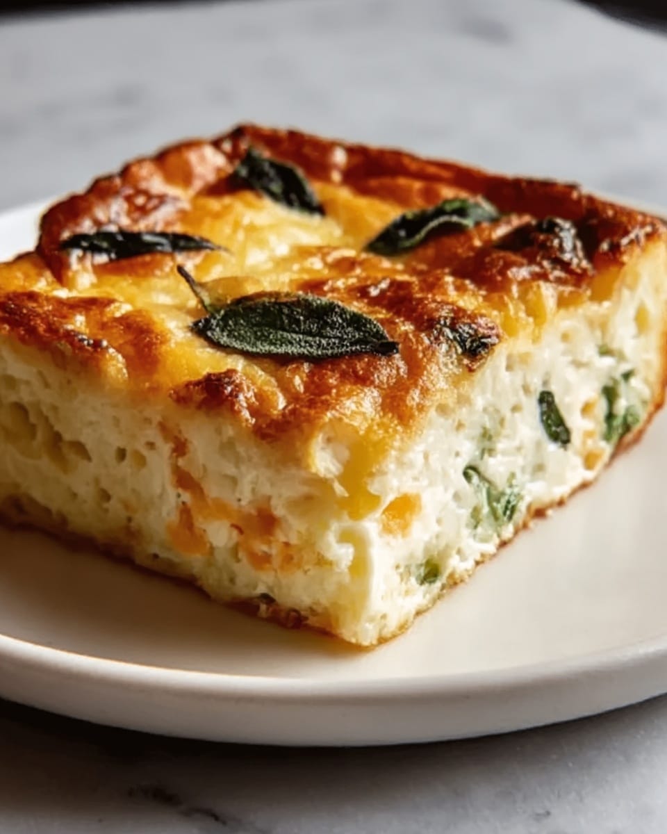 Cheesy Protein Egg Bake Recipe - Recipe Image