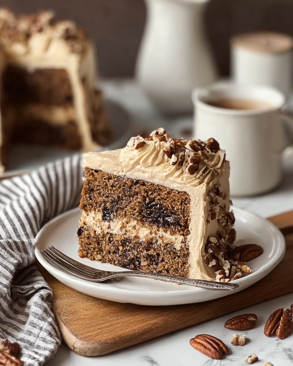 Date Coffee Cake with Walnuts & Espresso Recipe - Recipe Image