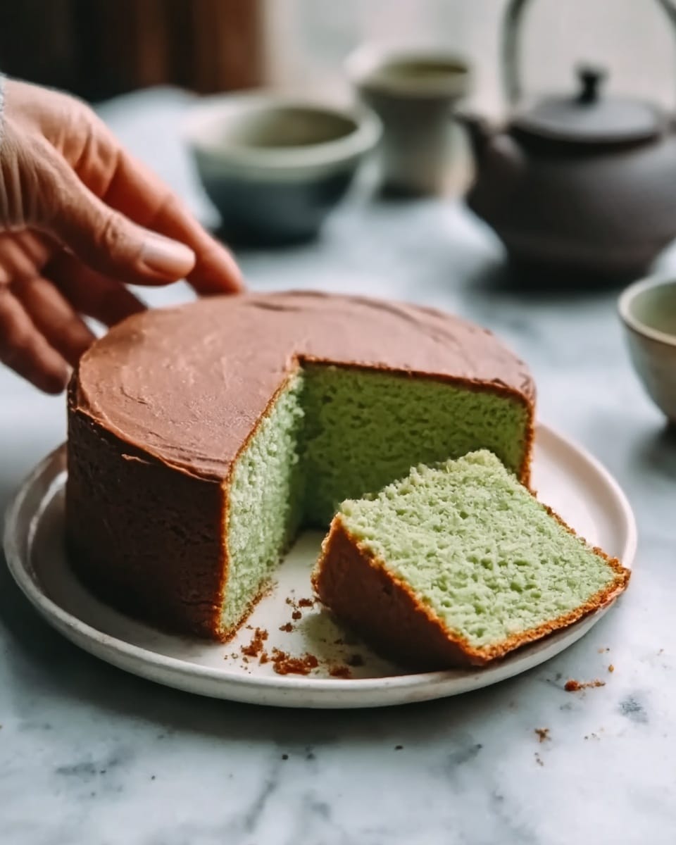 Matcha Pound Cake Recipe - Recipe Image
