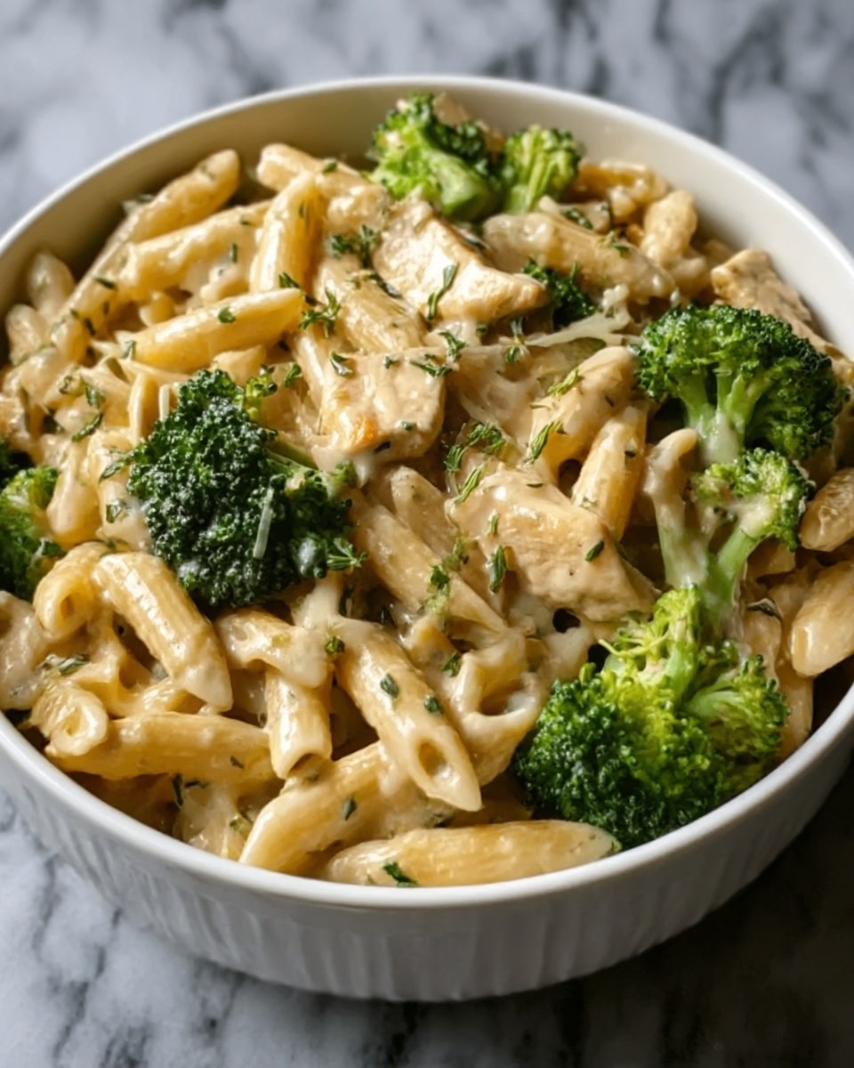 Cheesy Chicken Broccoli Orzo Recipe - Recipe Image