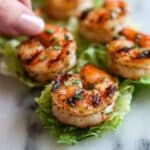 Grilled Shrimp Tostadas with Creamy Avocado Sauce Recipe
