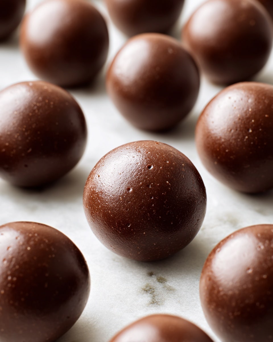Chocolate-Coated Peanut Butter Balls Recipe
