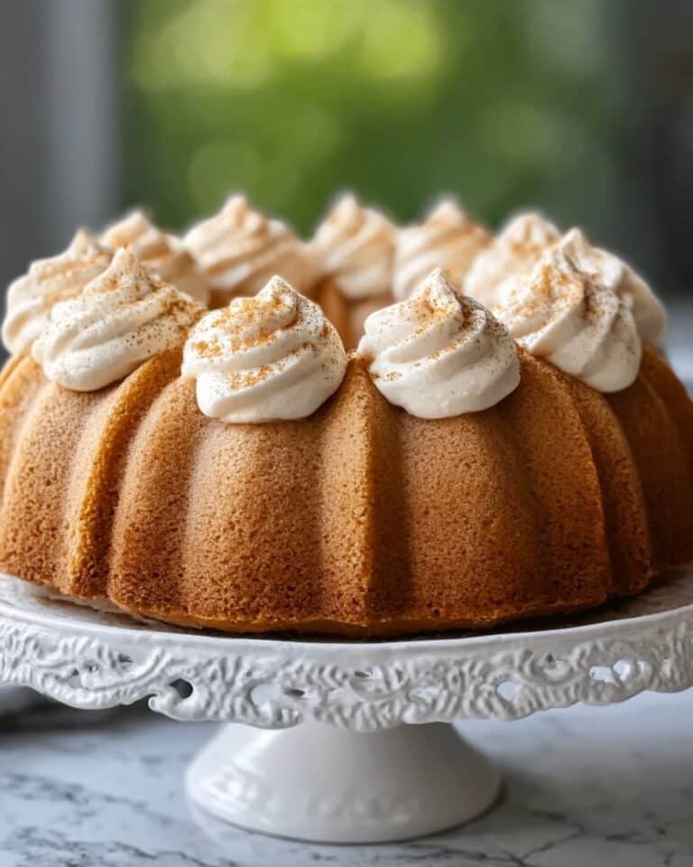 Snickerdoodle Bundt Cake Recipe