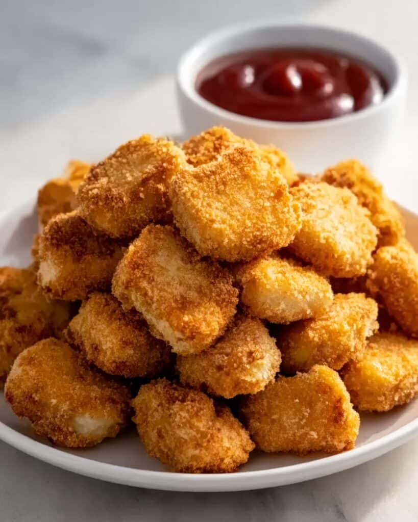 Crispy Homemade Chicken Nuggets Recipe