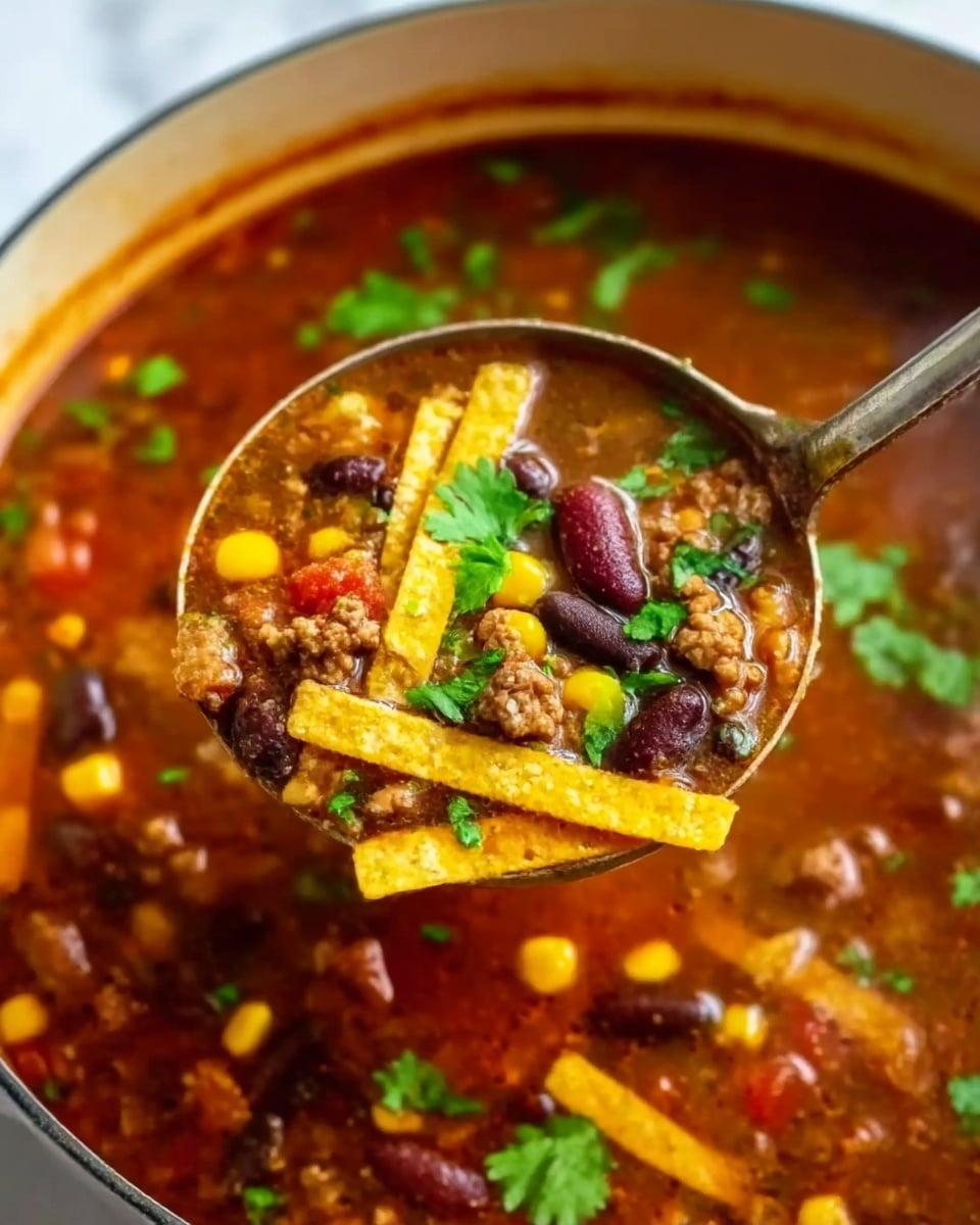 Easy Taco Soup Recipe - Recipe Image