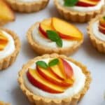 Mini Peach and Cream Cheese Tarts Recipe