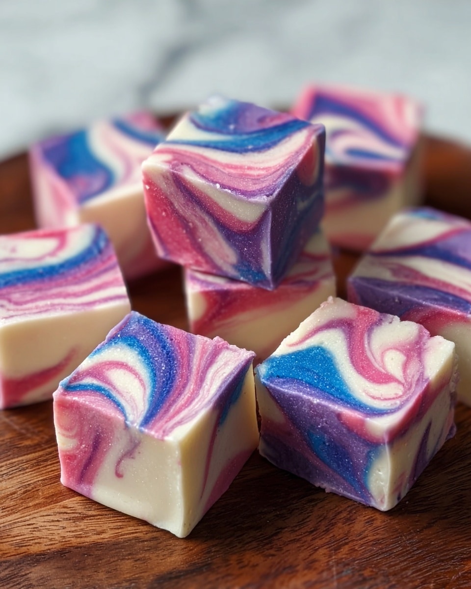 Cotton Candy Fudge Recipe - Recipe Image