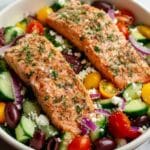 Greek Salmon Quinoa Salad Recipe