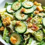 Cucumber Caesar Salad Recipe