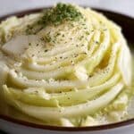 Creamy Slow Cooker Garlic Parmesan Cabbage Recipe