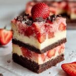 Strawberry Cheesecake Brownies Recipe