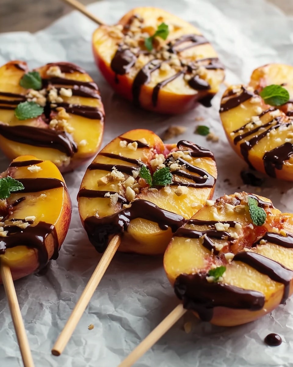 Sliced Caramel Apple Pops Recipe - Recipe Image