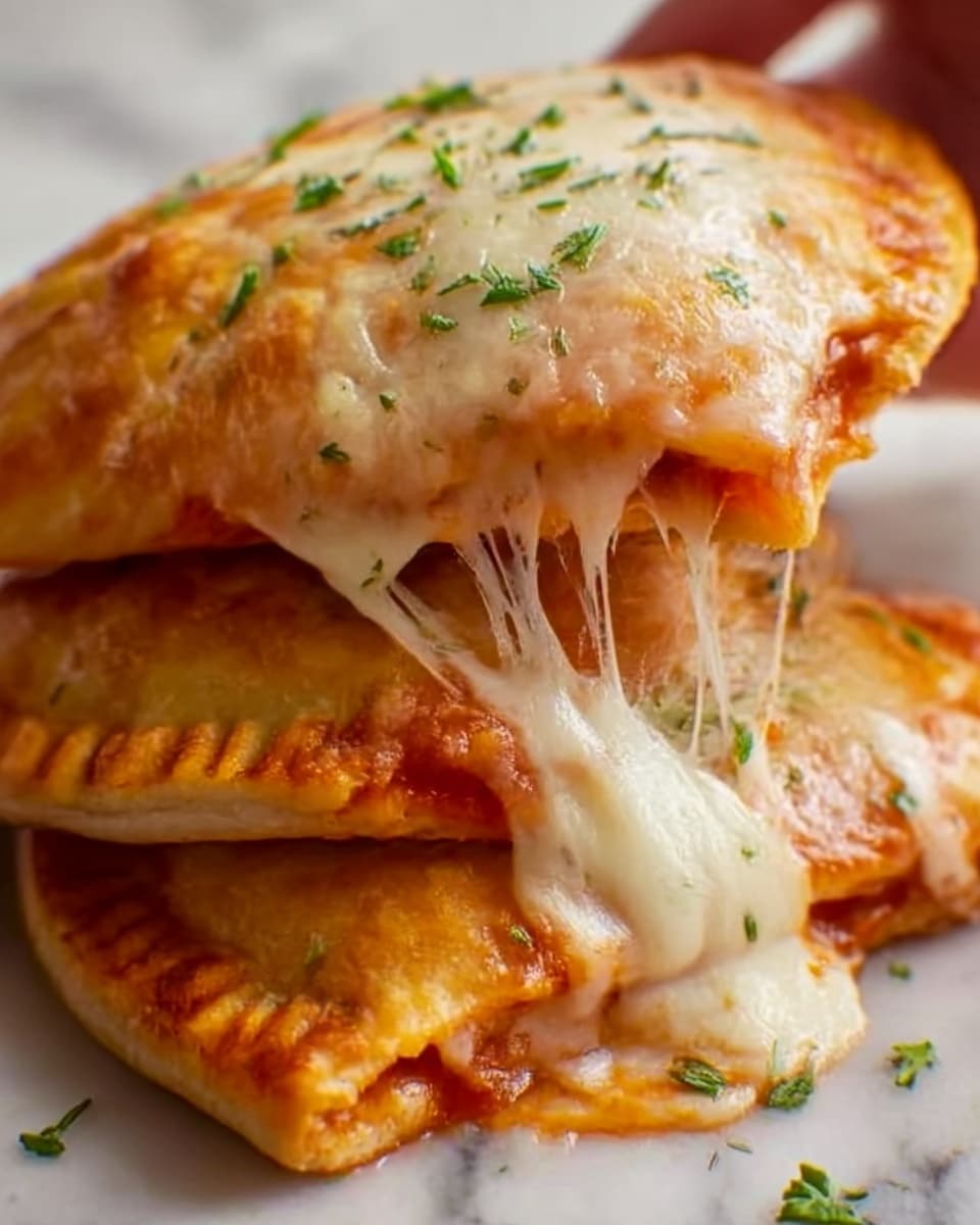 Homemade Pizza Pockets: A Delightful Quick Meal or Snack Recipe - Recipe Image