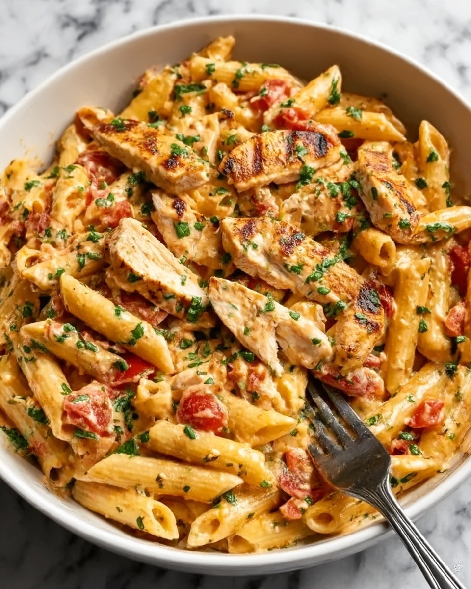Southwest Chicken Alfredo Recipe - Recipe Image
