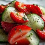 Strawberry Cucumber Salad Recipe