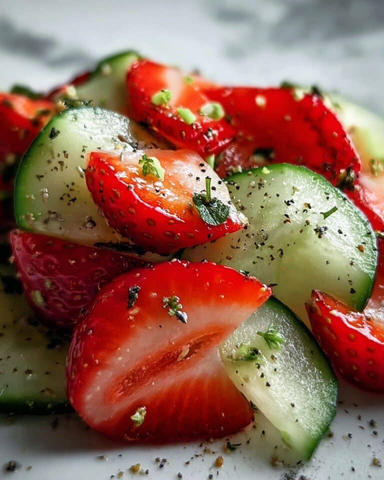 Strawberry Cucumber Salad Recipe