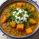 Spiced Pumpkin Lentil Soup Recipe